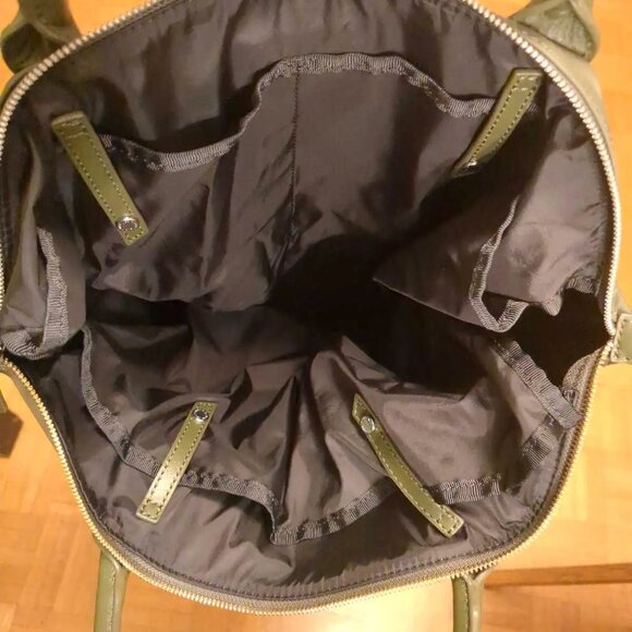 WANT Les Essentiels O'Hare Italian Nylon Unisex Handbag - Khaki - Picture 8 of 11